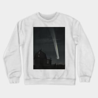 The Great Comet of 1881 by Etienne Leopold Trouvelot Crewneck Sweatshirt